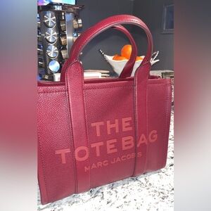 MARC JACOBS leather tote bag